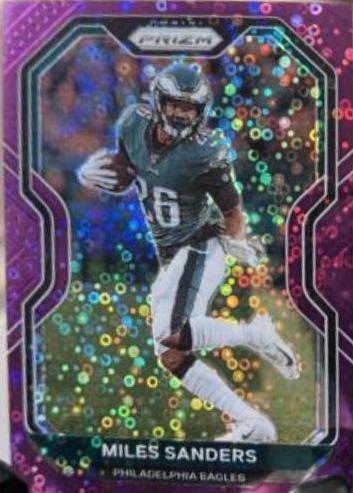 Miles Sanders [No Huddle Purple] #172
