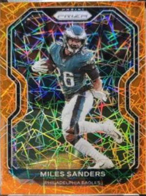 Miles Sanders [Orange Lazer] #172