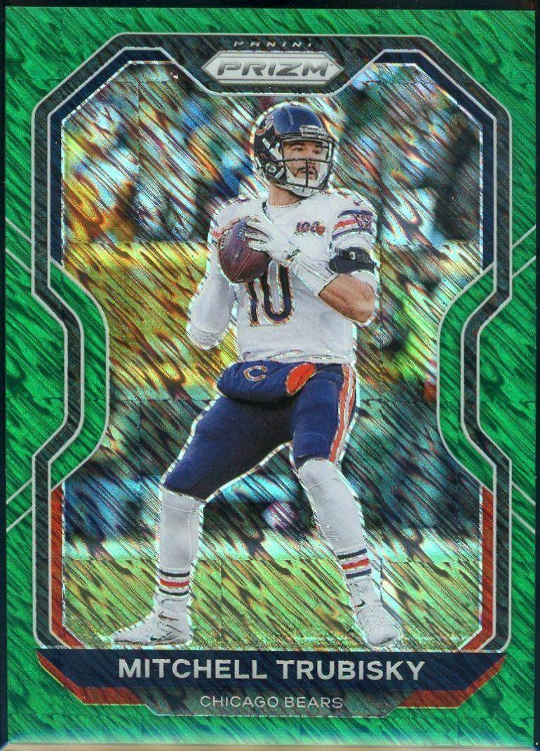Mitchell Trubisky [Green Shimmer] #187