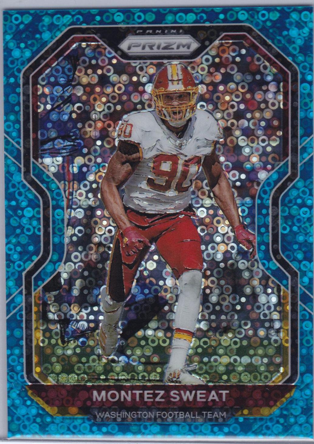 Montez Sweat [No Huddle Blue] #181