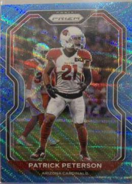 Patrick Peterson [Blue Shimmer] #270