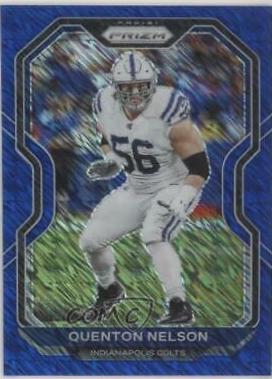 Quenton Nelson [Blue Shimmer] #88