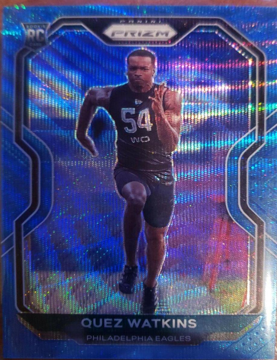 Quez Watkins [Blue Wave] #344