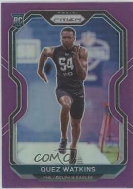 Quez Watkins [Purple] #344