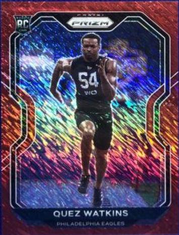 Quez Watkins [Red Shimmer] #344