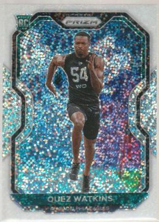 Quez Watkins [White Sparkle] #344