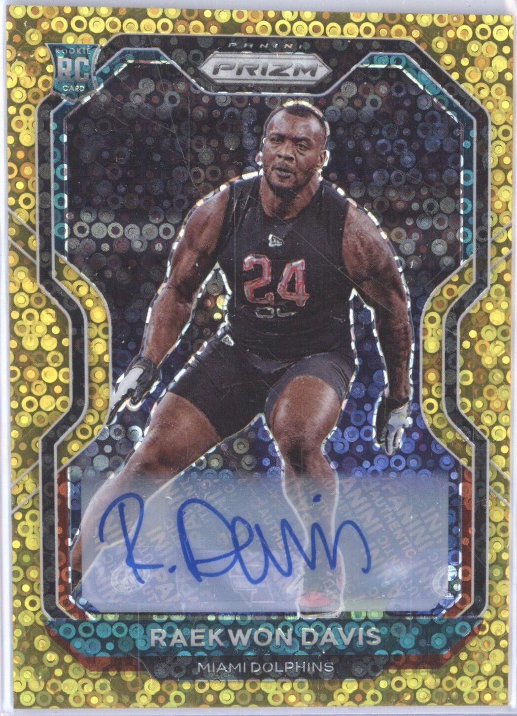 Raekwon Davis [Autograph No Huddle Gold] #341