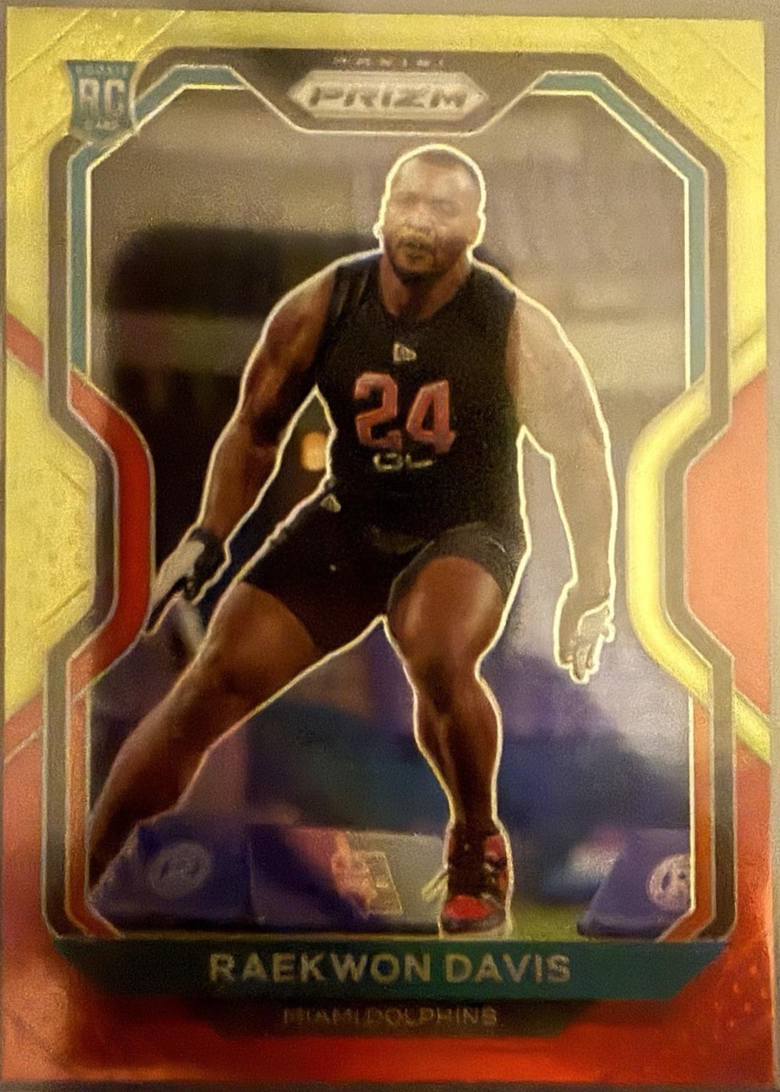 Raekwon Davis [Red and Yellow] #341