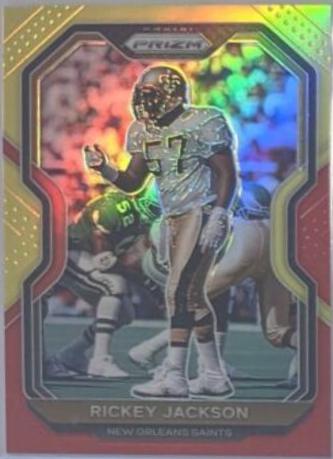 Rickey Jackson [Red and Yellow] #252