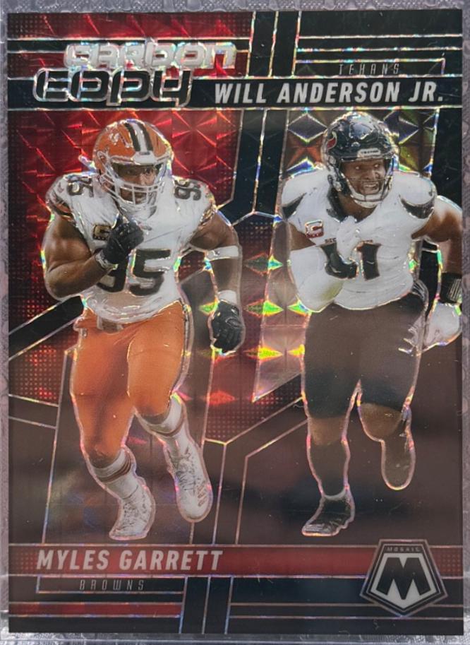 Myles Garrett/Will Anderson Jr. [Mosaic Black] #15