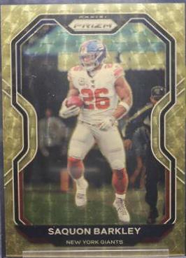 Saquon Barkley [Gold Vinyl] #160