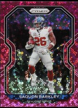 Saquon Barkley [No Huddle Pink] #160