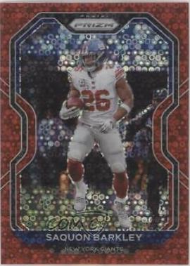 Saquon Barkley [No Huddle Red] #160