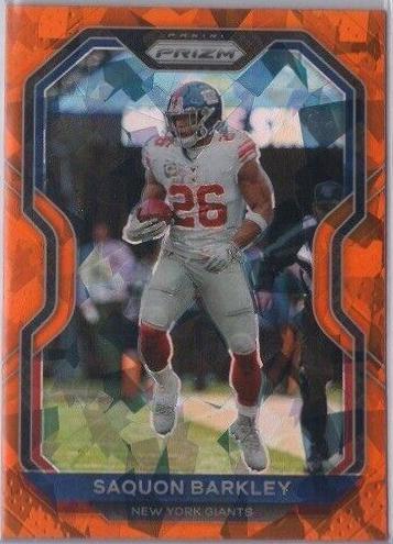 Saquon Barkley [Orange Ice] #160