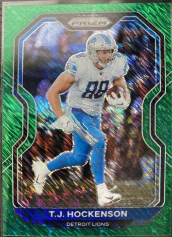 T.J. Hockenson [Green Shimmer] #201