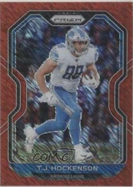 T.J. Hockenson [Red Shimmer] #201