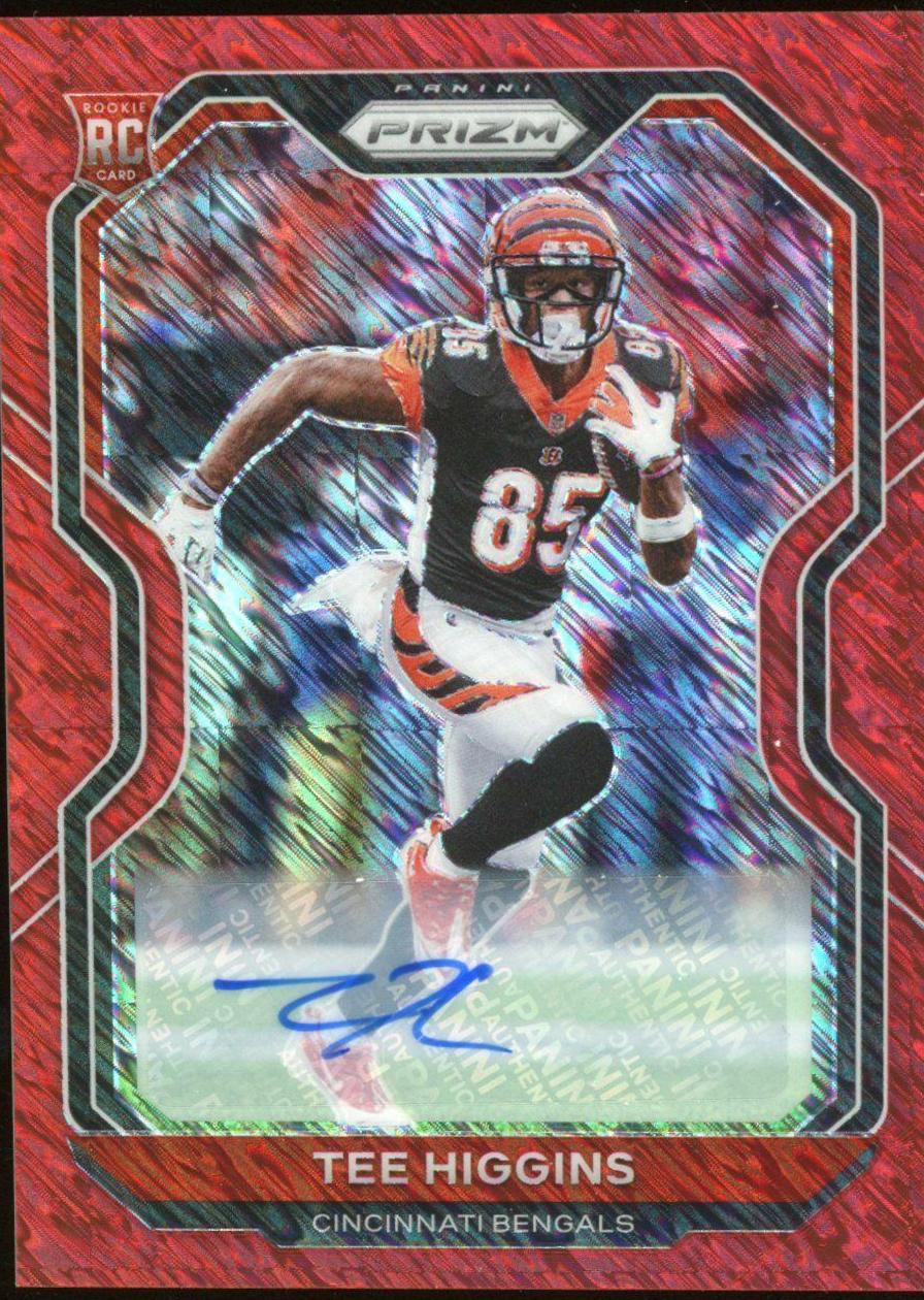 Tee Higgins [Autograph Red Shimmer] #308