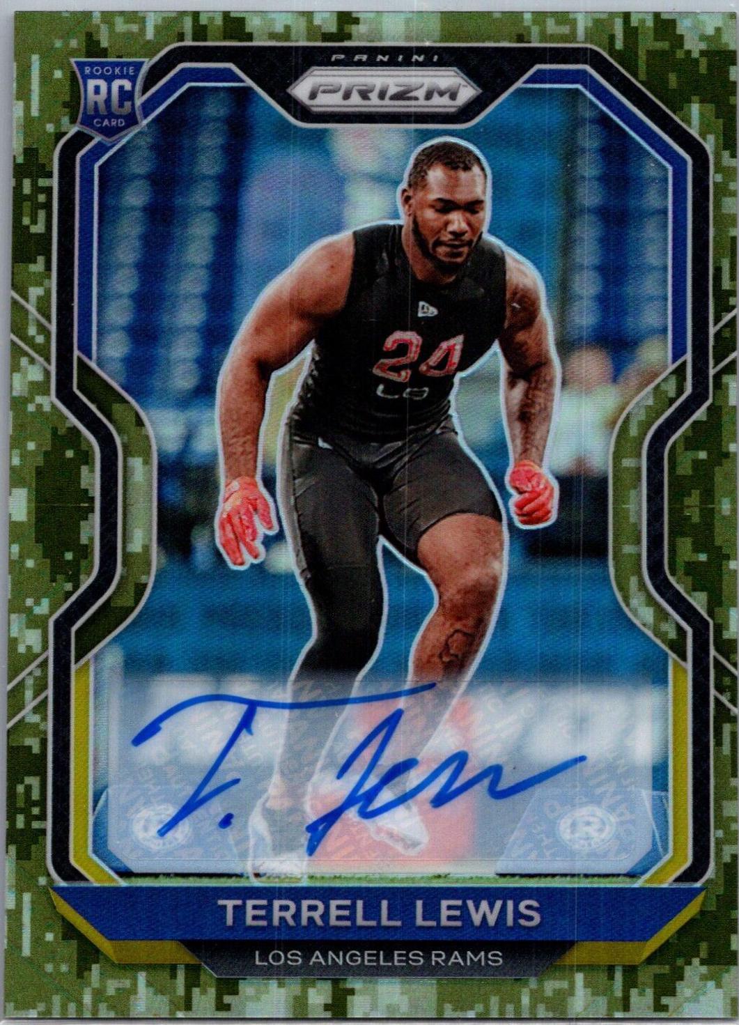 Terrell Lewis [Autograph Camo] #378