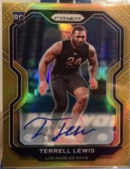 Terrell Lewis [Autograph Gold] #378