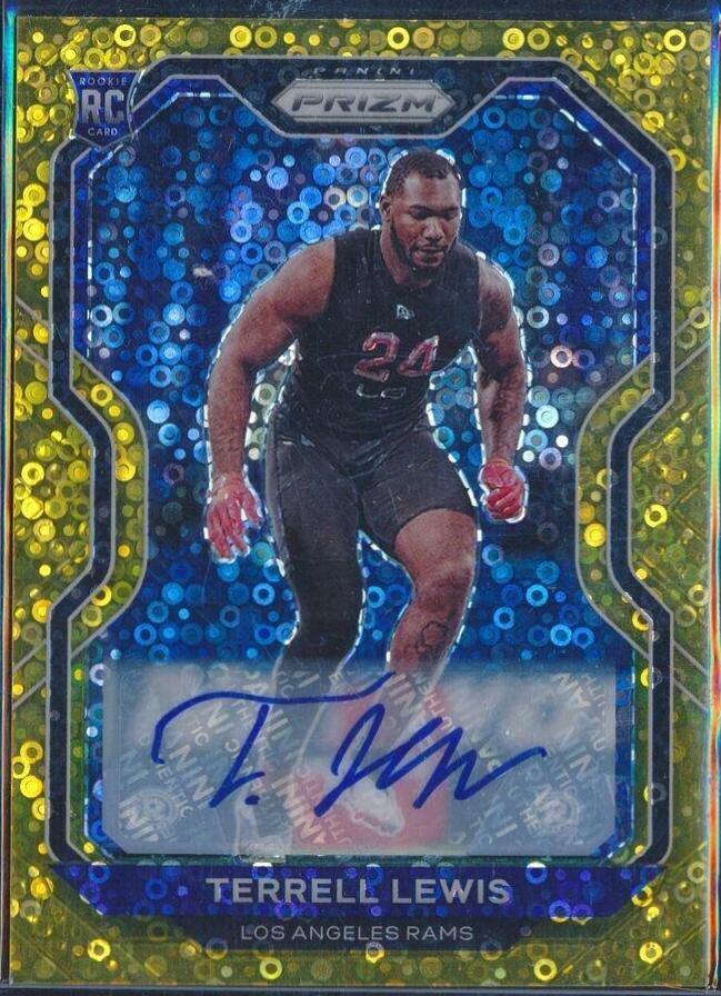 Terrell Lewis [Autograph No Huddle Gold] #378