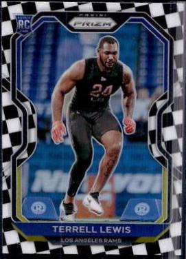 Terrell Lewis [Black and White Checker] #378
