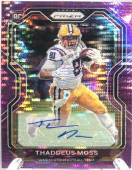 Thaddeus Moss [Autograph Purple Power] #386