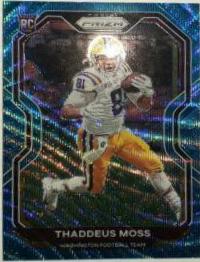 Thaddeus Moss [Blue Wave] #386