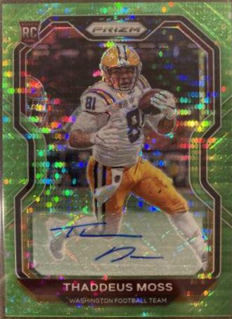 Thaddeus Moss [Neon Green Pulsar] #386