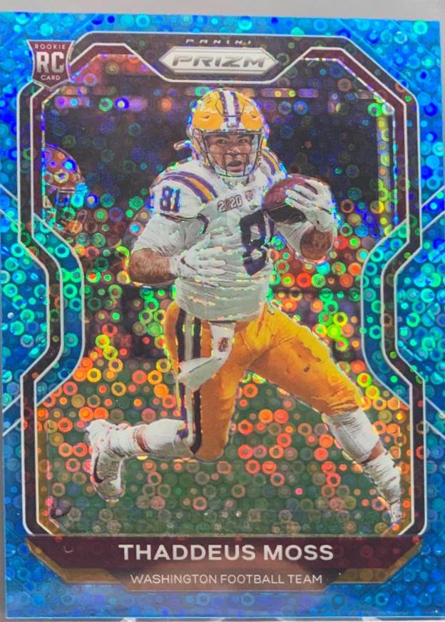 Thaddeus Moss [No Huddle Blue] #386