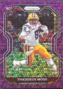 Thaddeus Moss [No Huddle Purple] #386