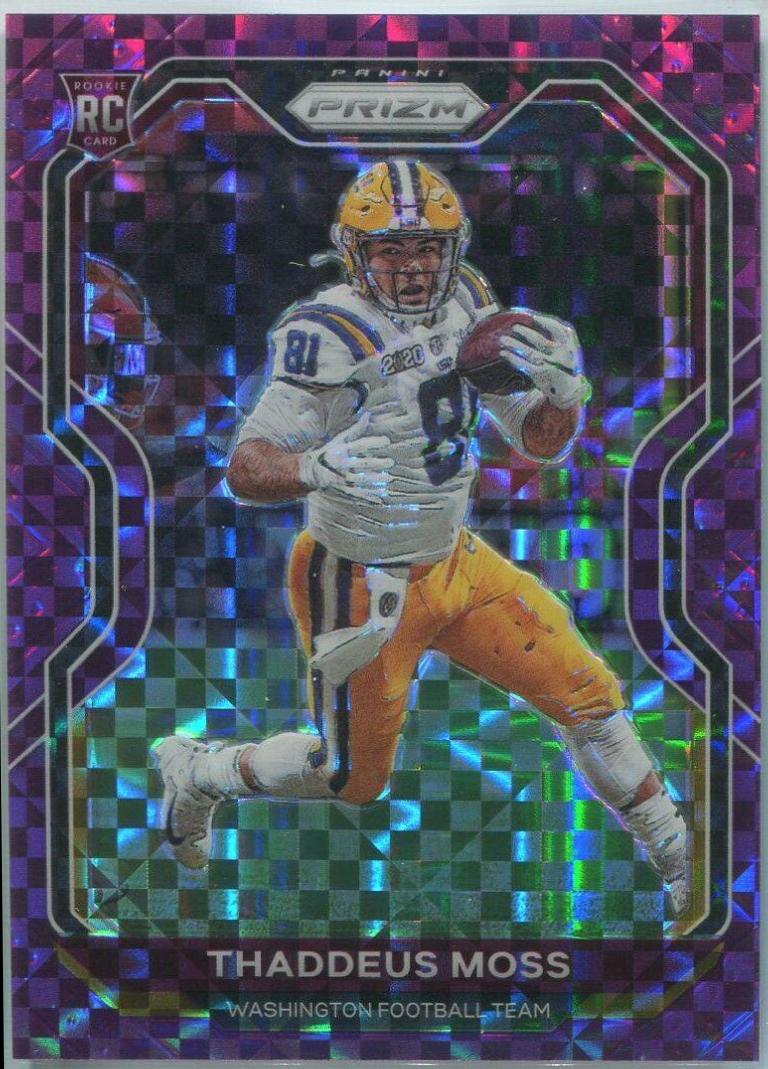 Thaddeus Moss [Purple Power] #386