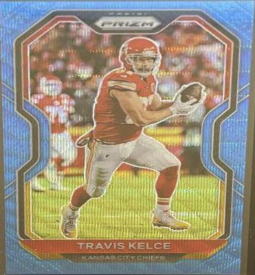 Travis Kelce [Blue Wave] #122
