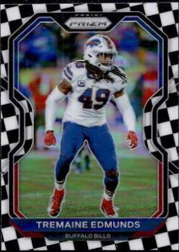 Tremaine Edmunds [Black and White Checker] #6