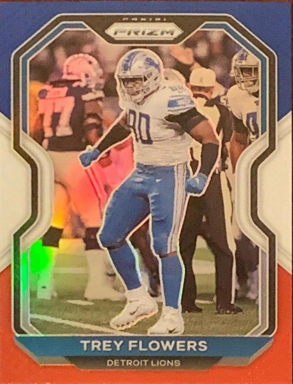 Trey Flowers [Red White and Blue] #202