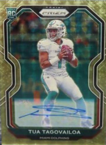 Tua Tagovailoa [Autograph Gold Vinyl] #339