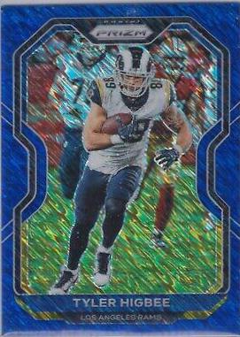Tyler Higbee [Blue Shimmer] #274