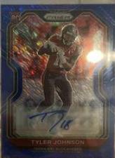 Tyler Johnson [Autograph Blue Shimmer] #321