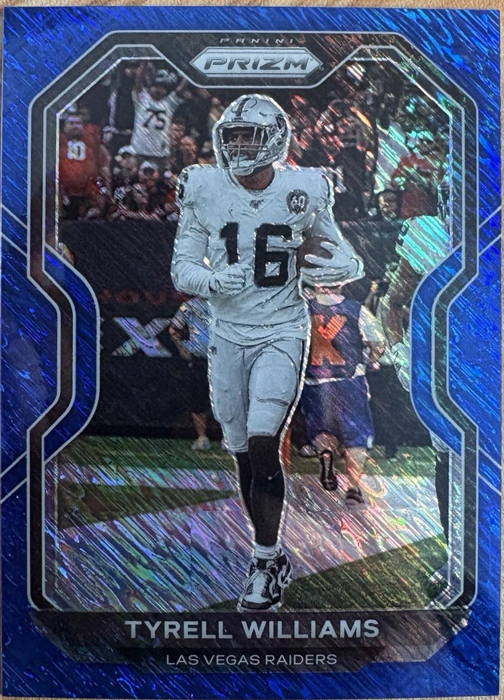 Tyrell Williams [Blue Shimmer] #133
