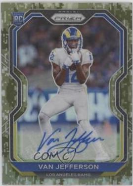 Van Jefferson [Autograph Camo] #377