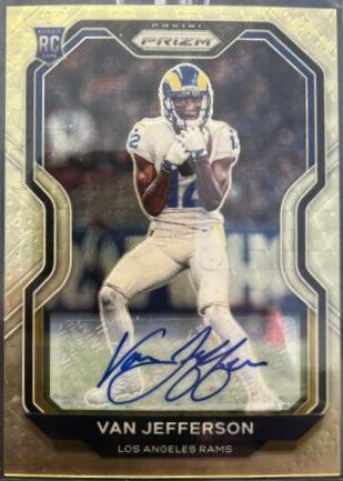 Van Jefferson [Autograph Gold Vinyl] #377