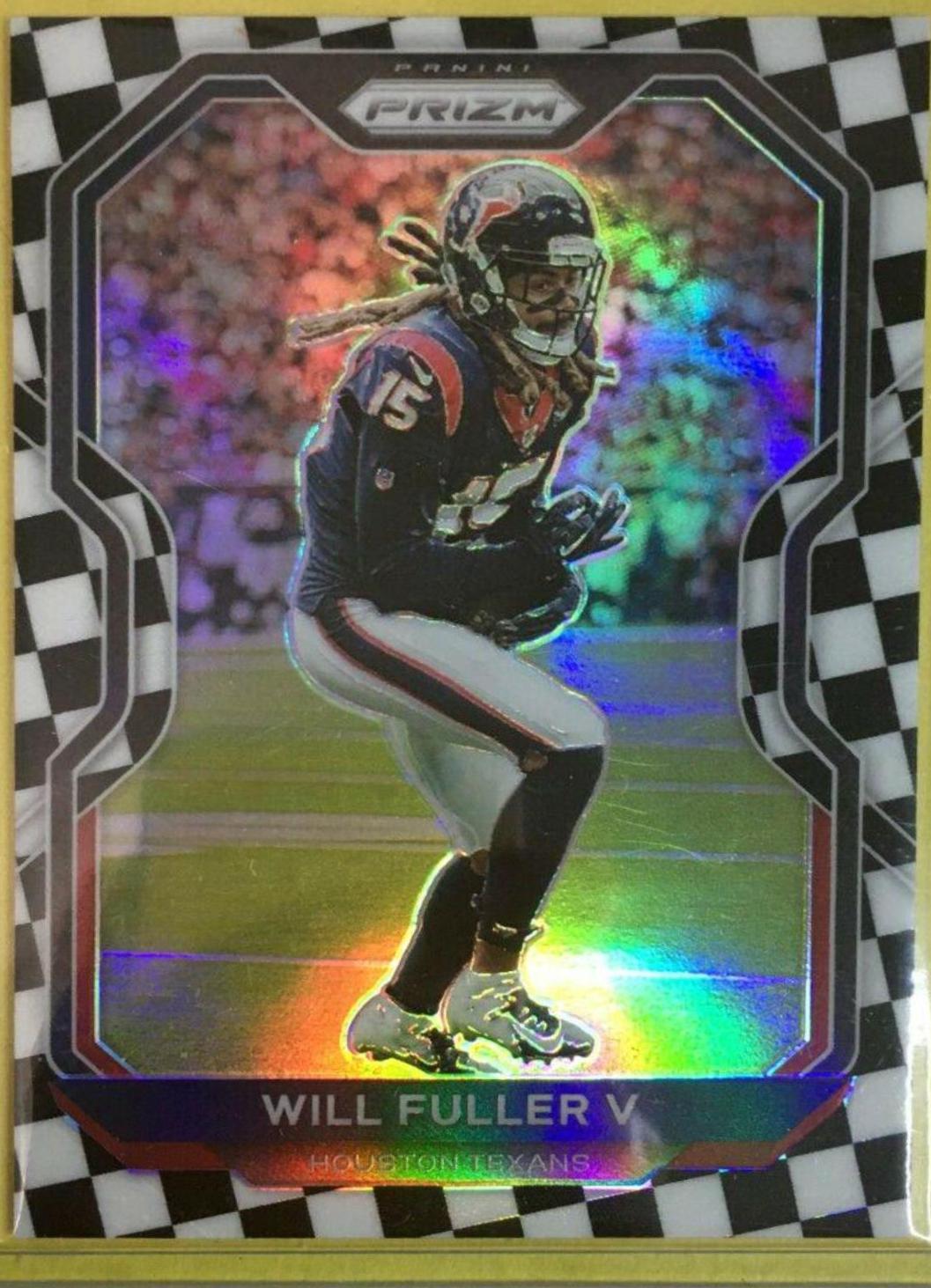 Will Fuller V [Black and White Checker] #77