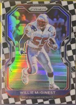 Willie McGinest [Black and White Checker] #27