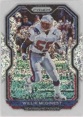 Willie McGinest [White Sparkle] #27