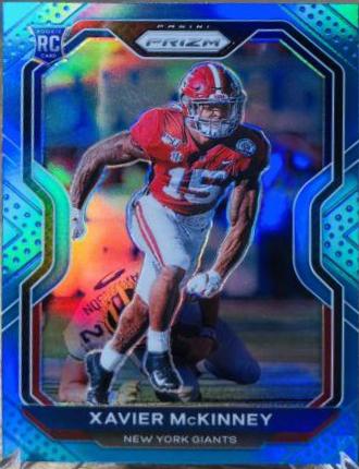 Xavier McKinney [Blue] #349