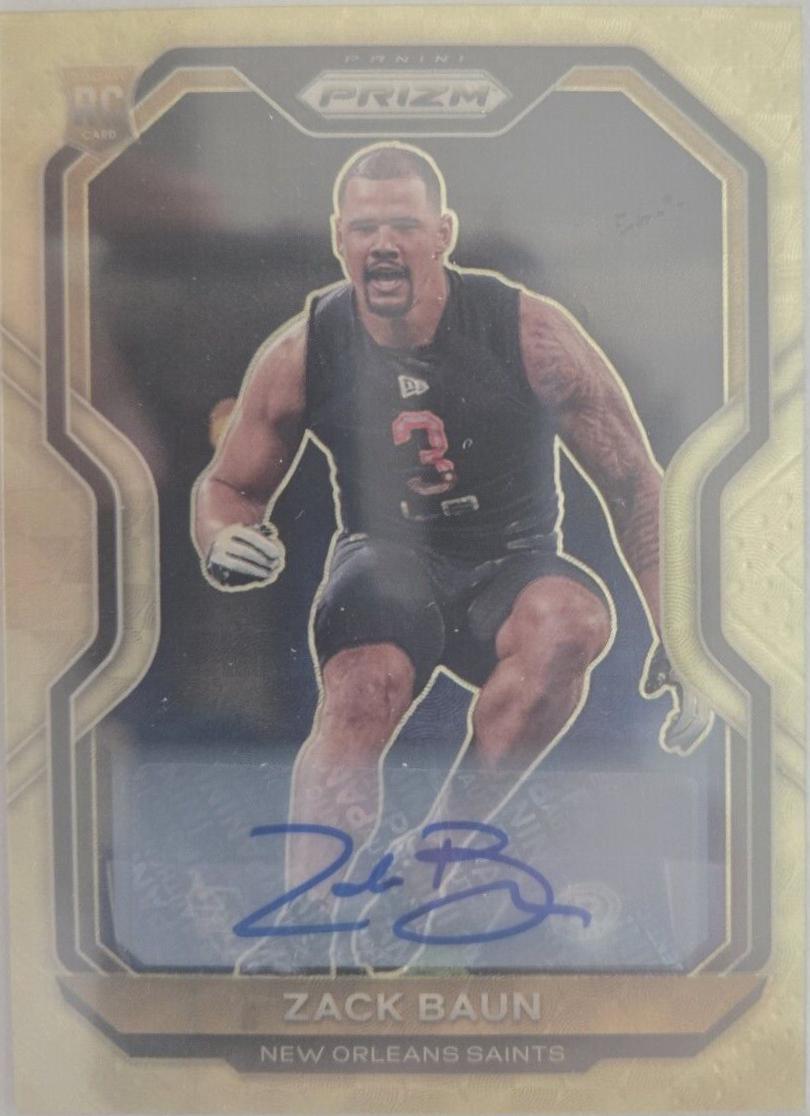 Zack Baun [Autograph Gold Vinyl] #387
