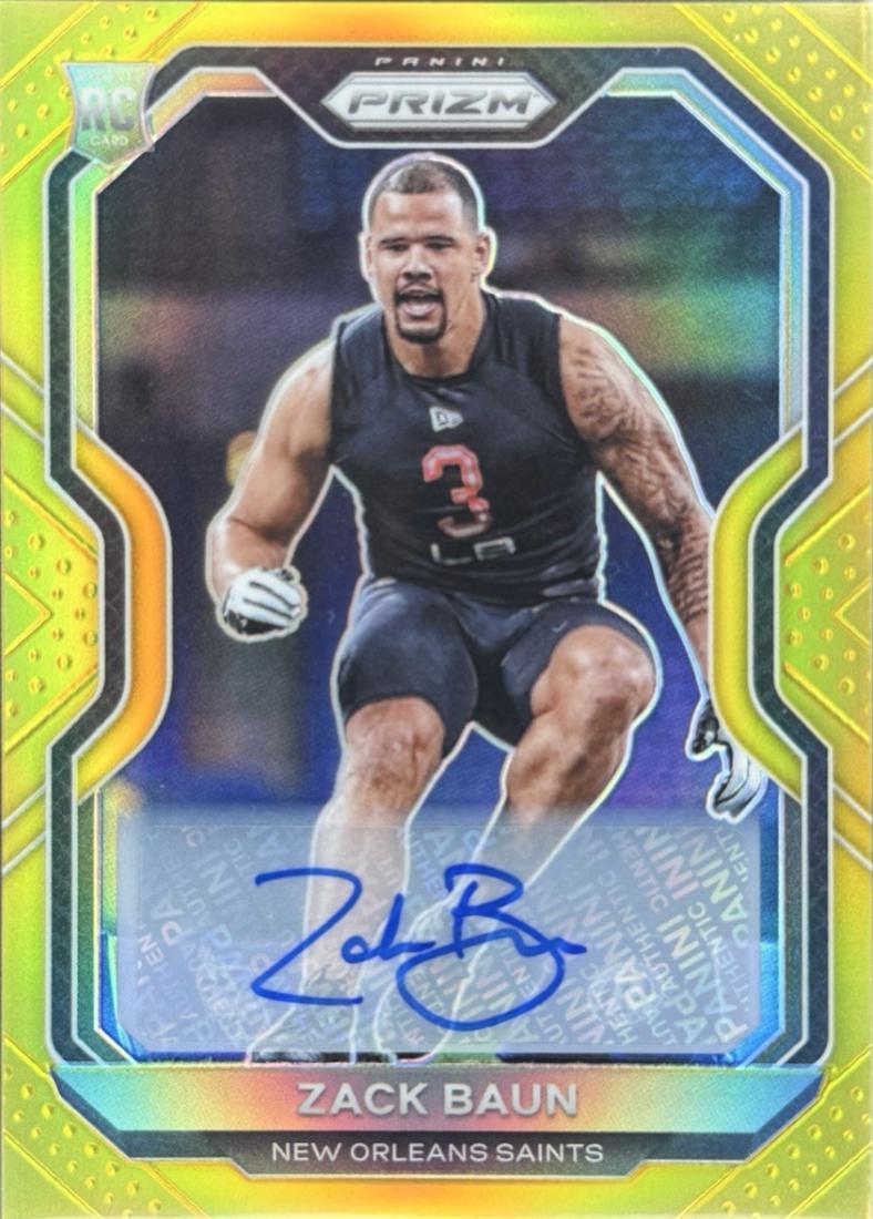 Zack Baun [Autograph Gold] #387