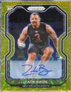 Zack Baun [Autograph No Huddle Gold] #387