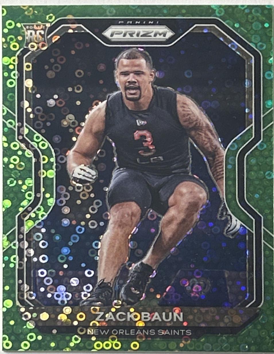 Zack Baun [No Huddle Neon Green] #387