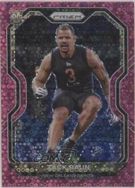 Zack Baun [No Huddle Pink] #387
