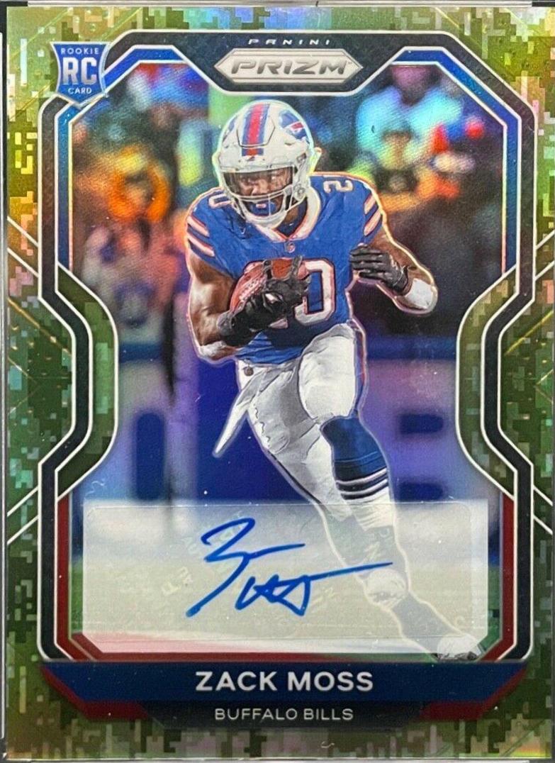 Zack Moss [Autograph Camo] #311